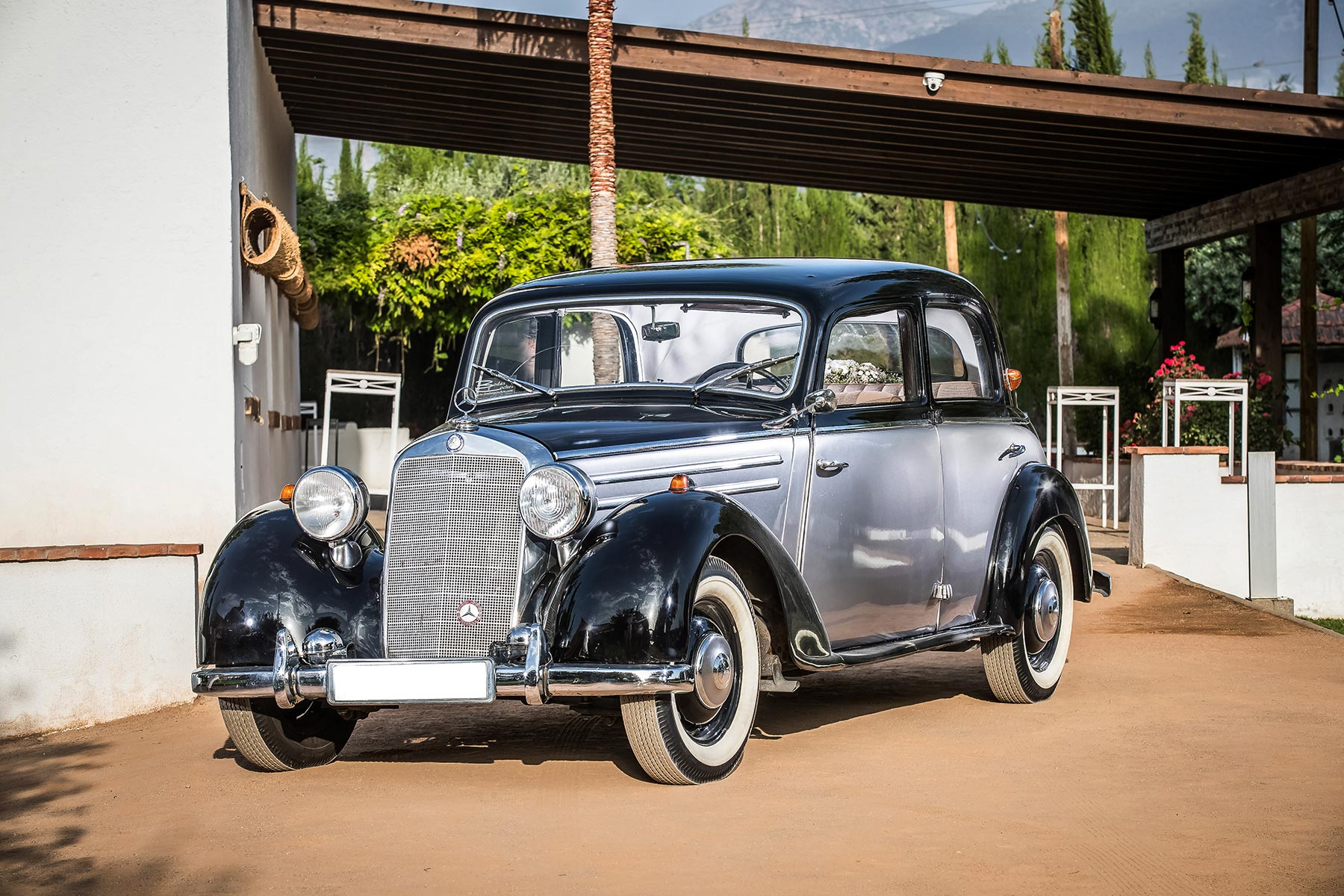 Bodas y Coches - Mercedes Benz 170 SD 1951