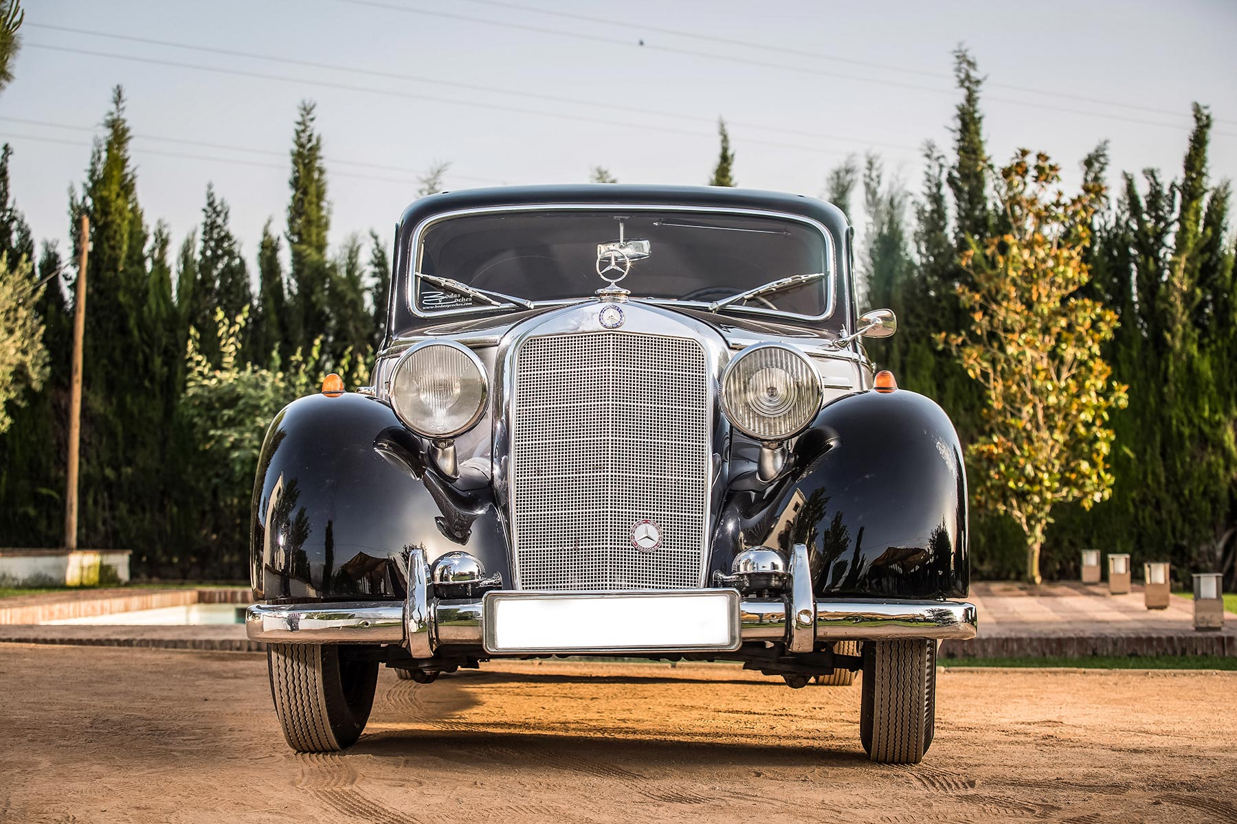 Bodas y Coches - Mercedes Benz 170 SD 1951